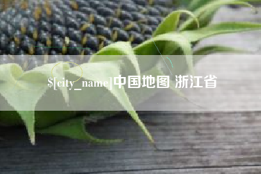 利津中国地图 浙江省