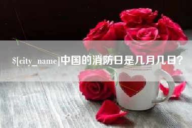 利津中国的消防日是几月几日？