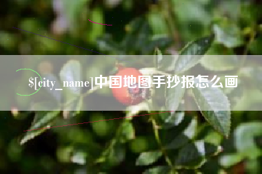 利津中国地图手抄报怎么画