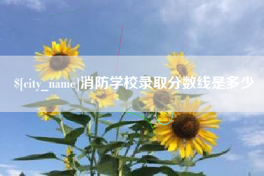 利津消防学校录取分数线是多少