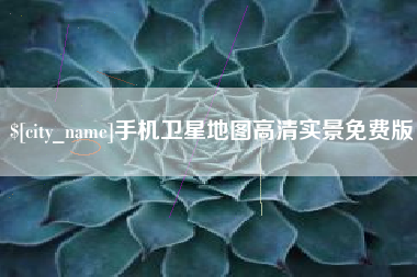 利津手机卫星地图高清实景免费版