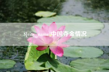 利津中国夺金情况