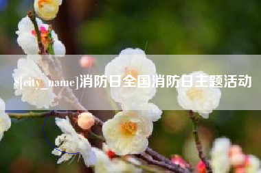 利津消防日全国消防日主题活动