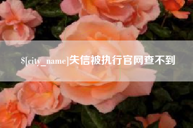 利津失信被执行官网查不到