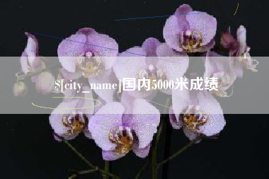 利津国内5000米成绩