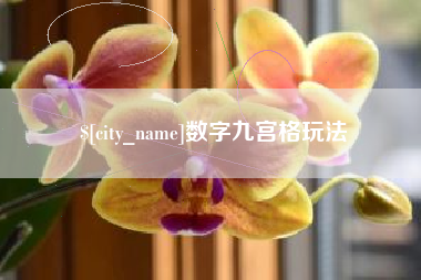 利津数字九宫格玩法