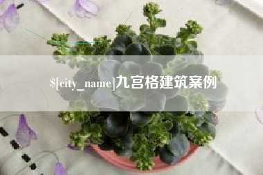 利津九宫格建筑案例