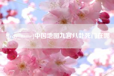 利津中国地图九宫八卦死门在哪