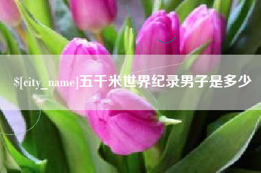 利津五千米世界纪录男子是多少