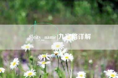利津九宫格详解