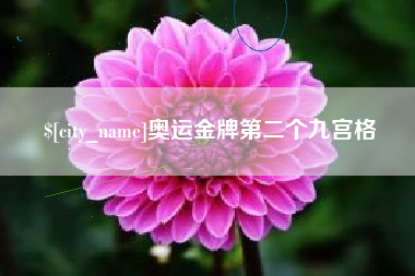 利津奥运金牌第二个九宫格